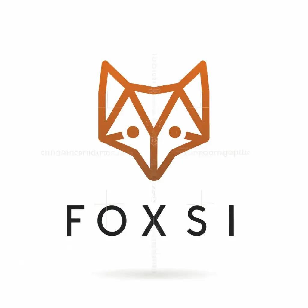a logo design,with the text "Foxsi", main symbol:fox,Moderate,be used in Beauty Spa industry,clear background