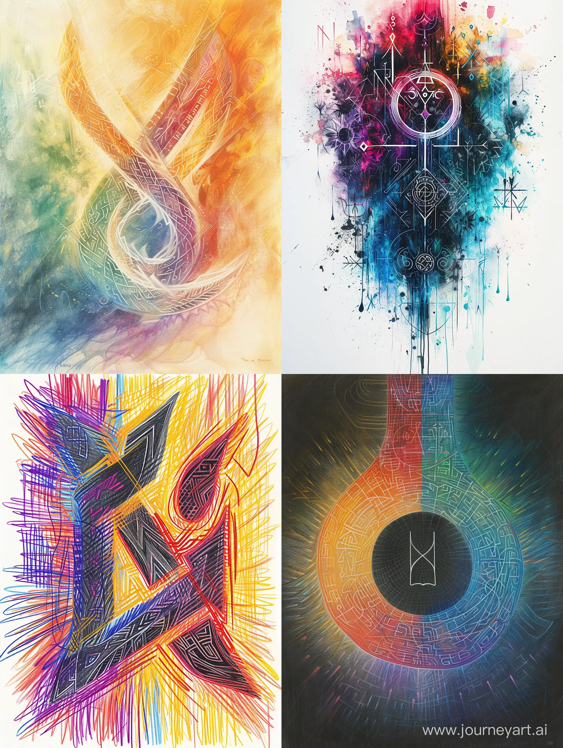 Enchanting-Soulu-Rune-A-Vivid-Depiction-of-Powerful-Abstract-Realities