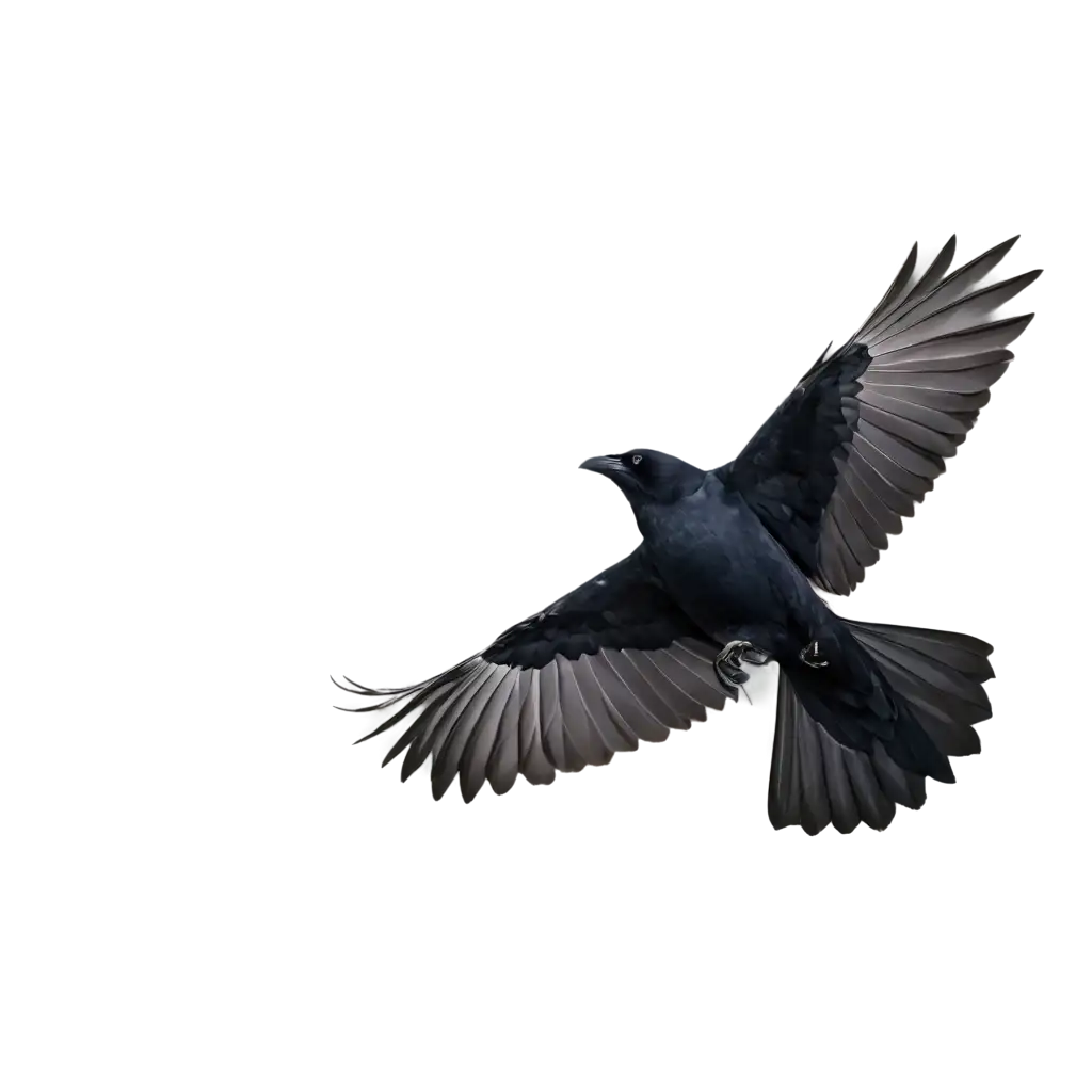 Majestic-Black-Crow-Flying-Stunning-PNG-Image-Capture