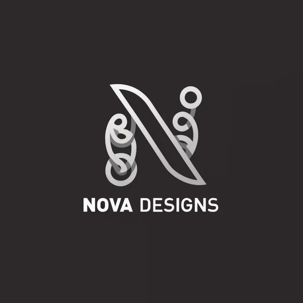 a logo design,with the text "nova designs", main symbol:nova,Moderate,be used in Construction industry,clear background