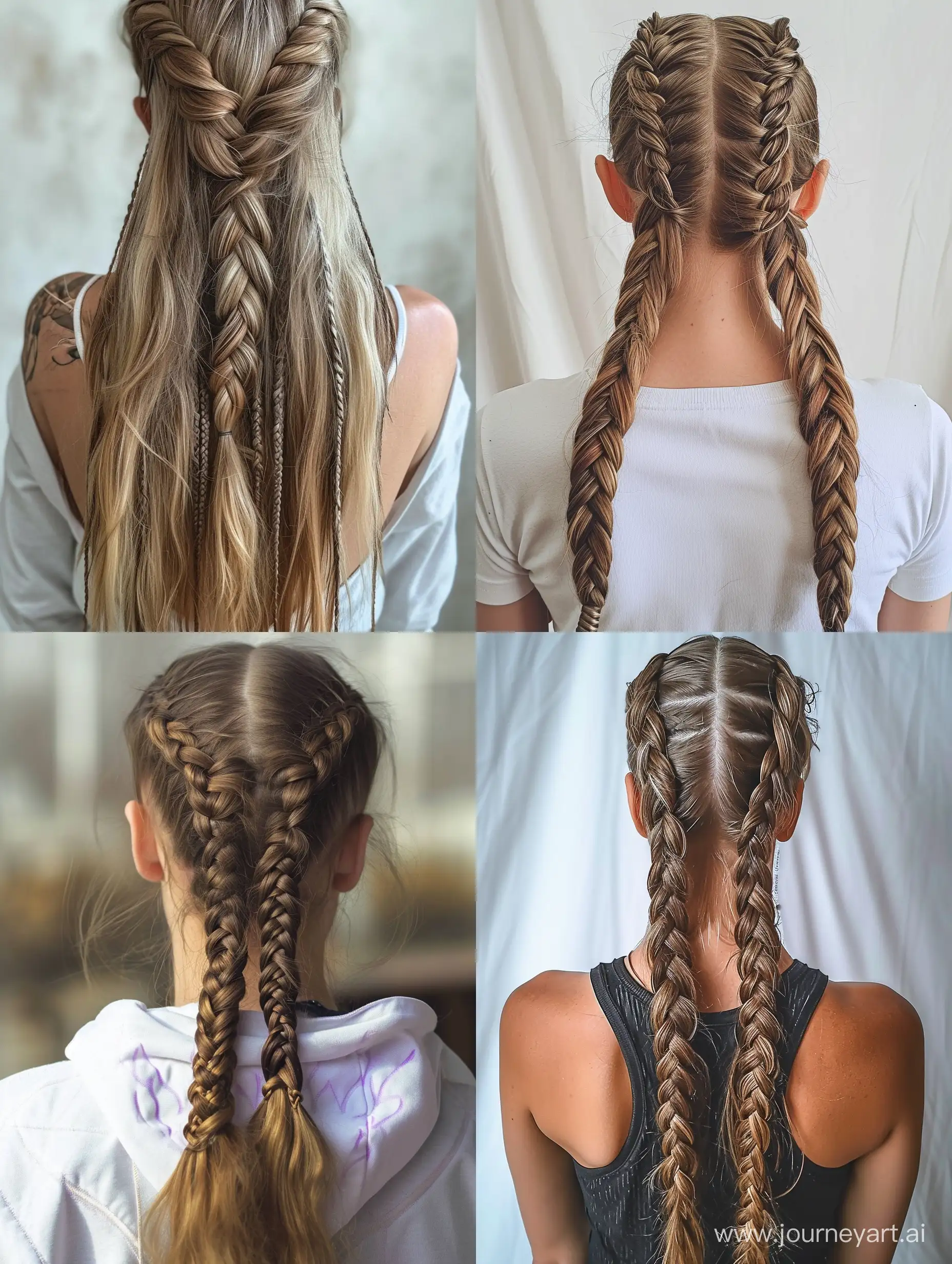 spring hairstyles for long hair braids for white women 2024