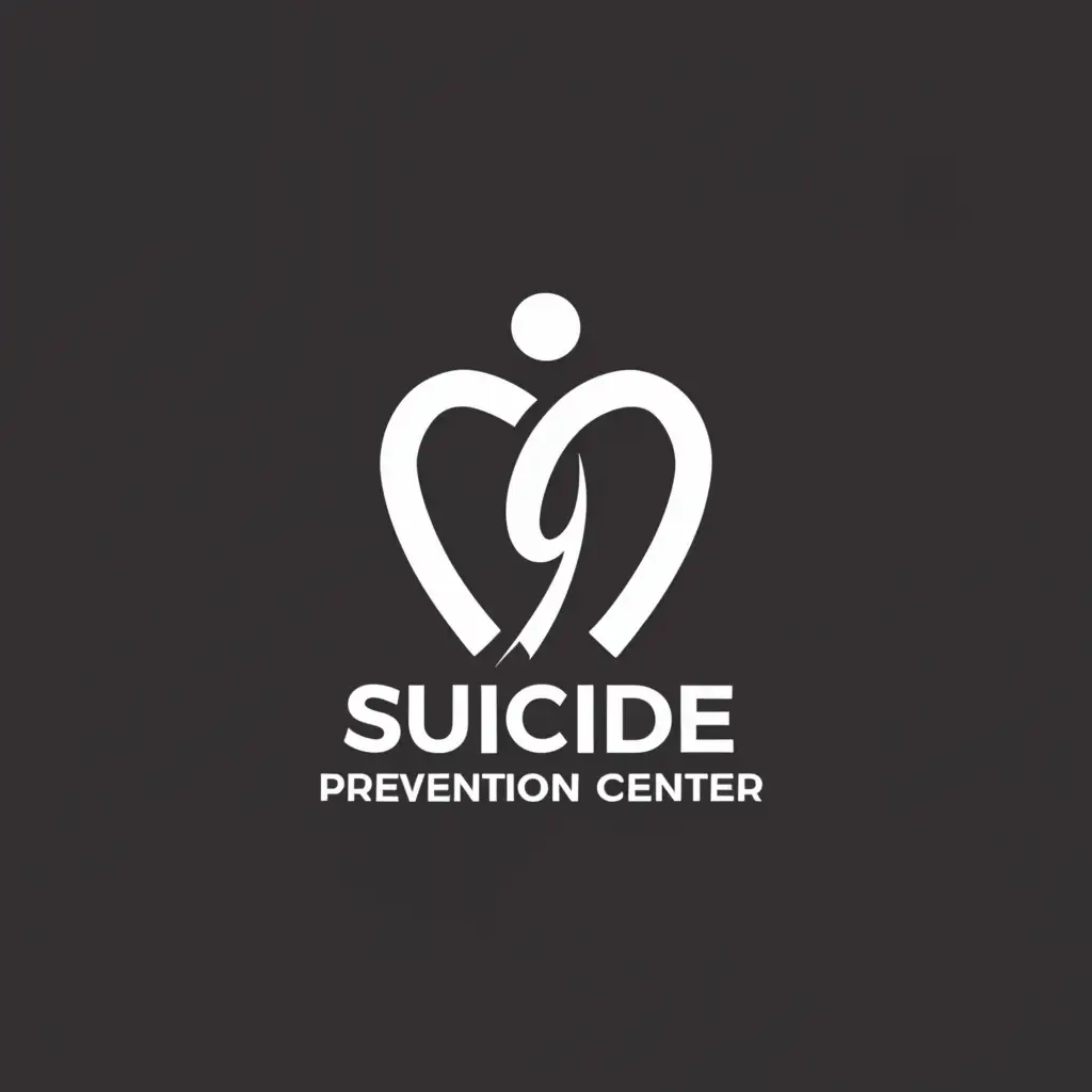 a logo design,with the text "Suicide Prevention Center", main symbol:Suicide survivor,Minimalistic,be used in Nonprofit industry,clear background