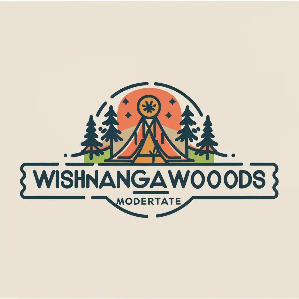 LOGO-Design-for-Camp-WishANiggaWoods-Adventurous-Camping-Emblem-with-Clear-Background