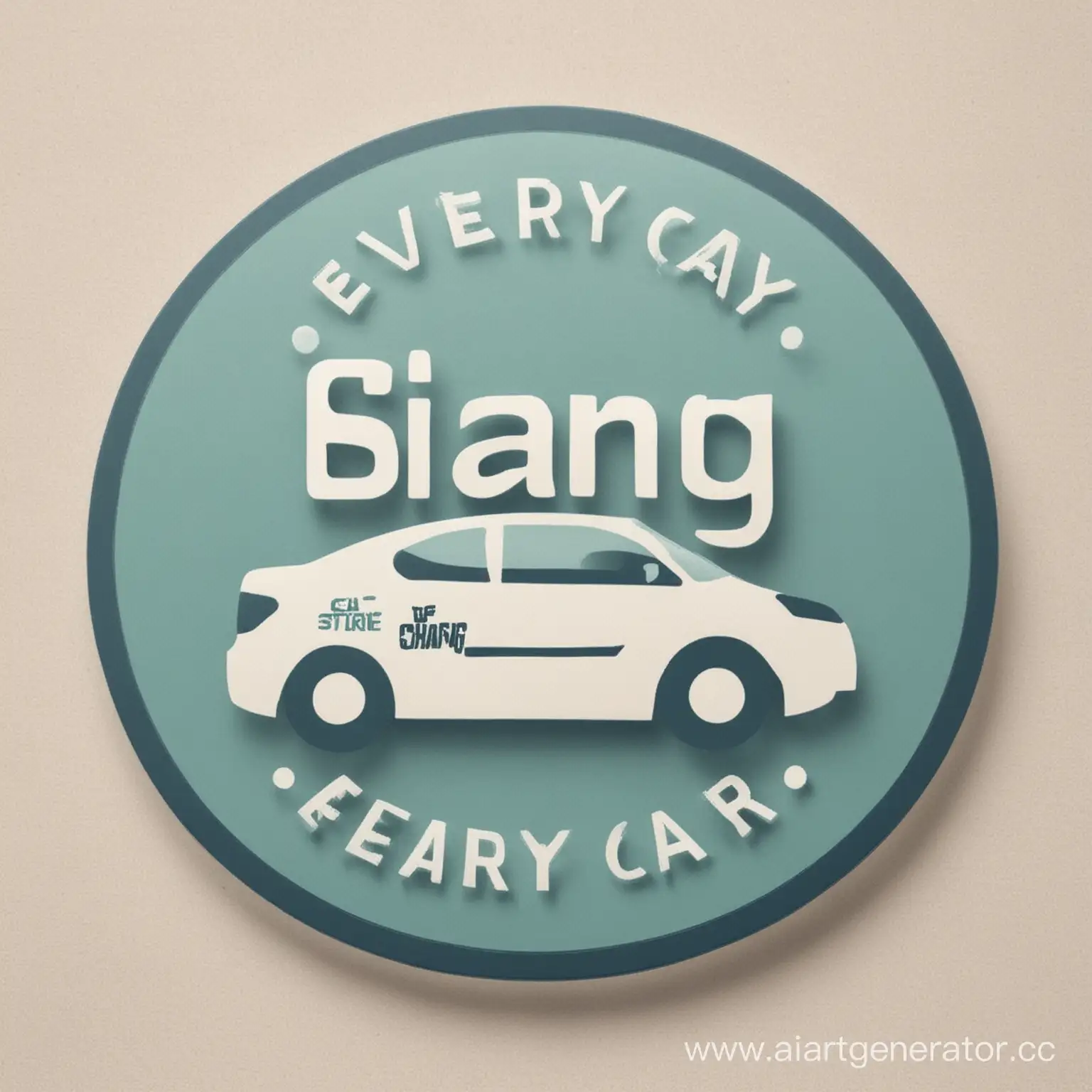 Every-Day-Car-Modern-Car-Sharing-Logo-Design