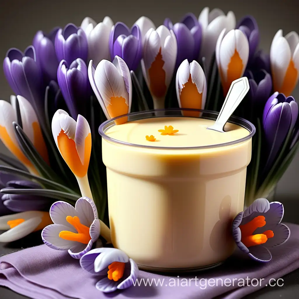 Spring-Celebration-Crocuses-and-Condensed-Milk-Delight