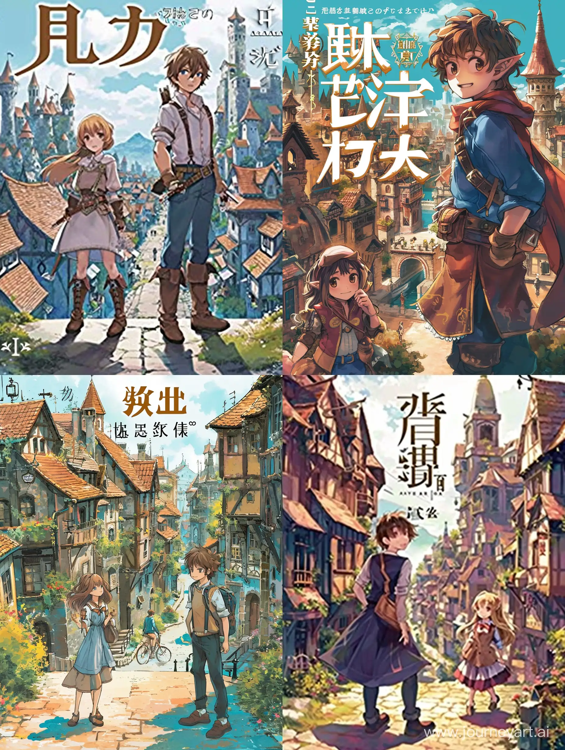 Fantasy-City-Adventure-of-a-Boy-and-Girl-Enchanting-Light-Novel-Cover