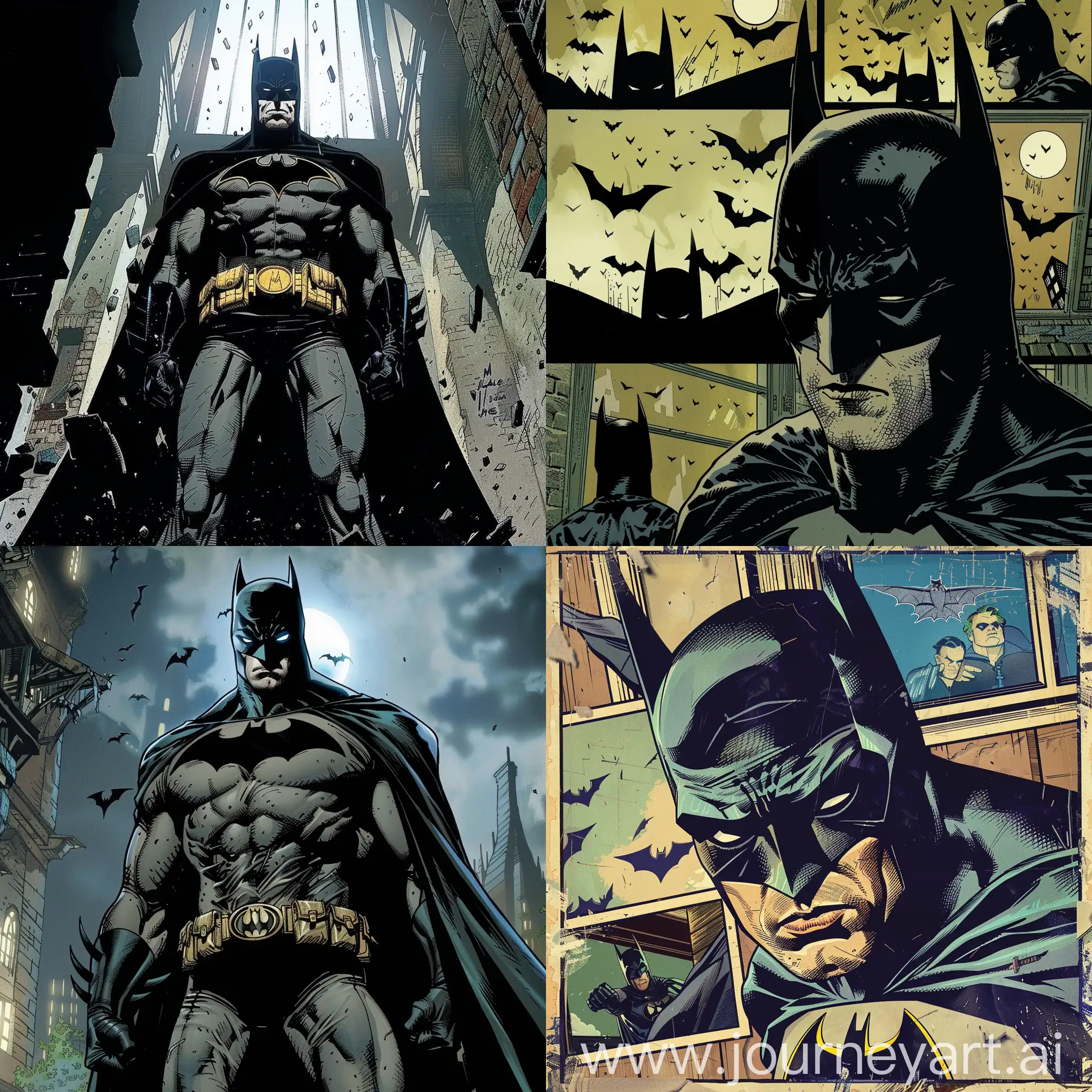 Batman comic strips