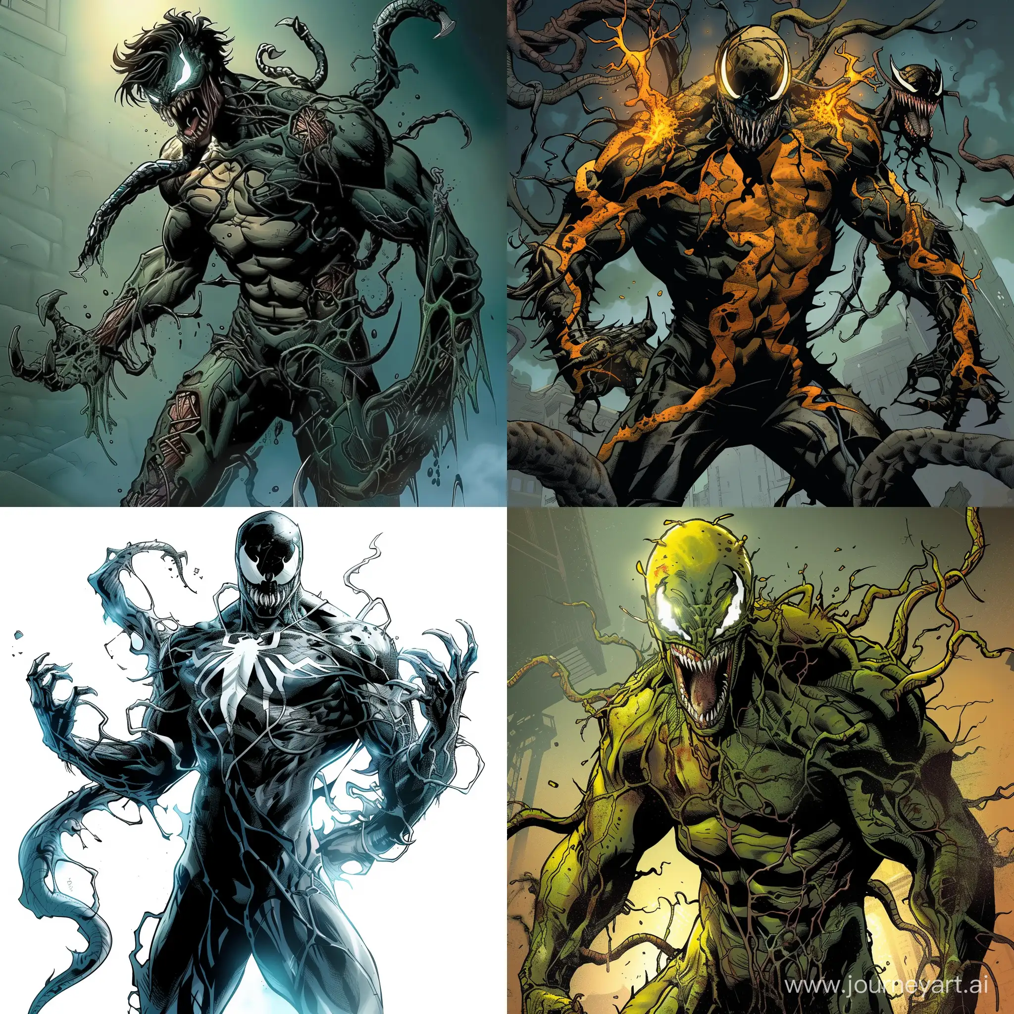 Dynamic-HalfGhost-SuperheroVillain-Drenched-in-Toxic-Venom