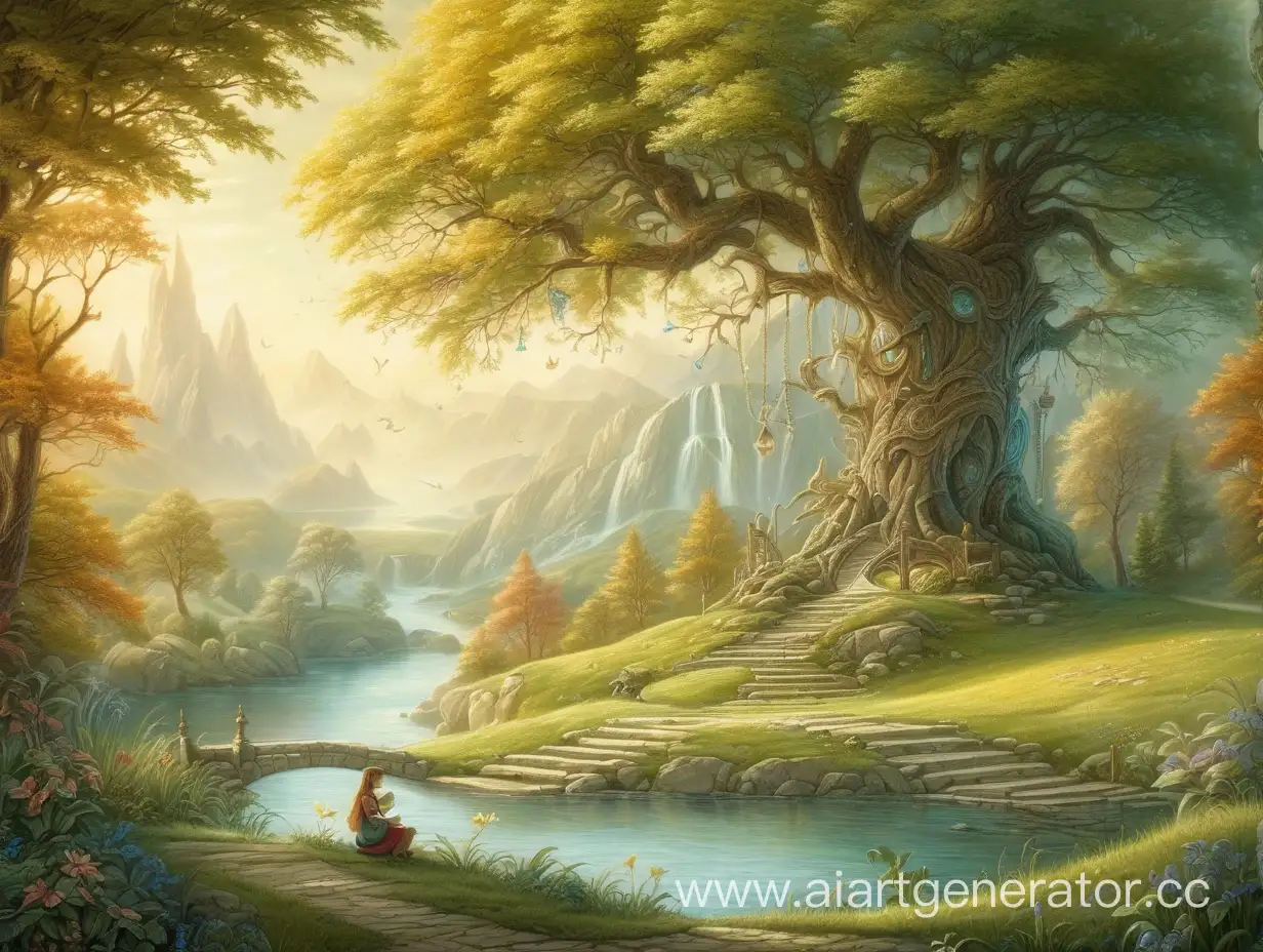 Soothing-Nature-Landscape-with-Fantasy-Elements