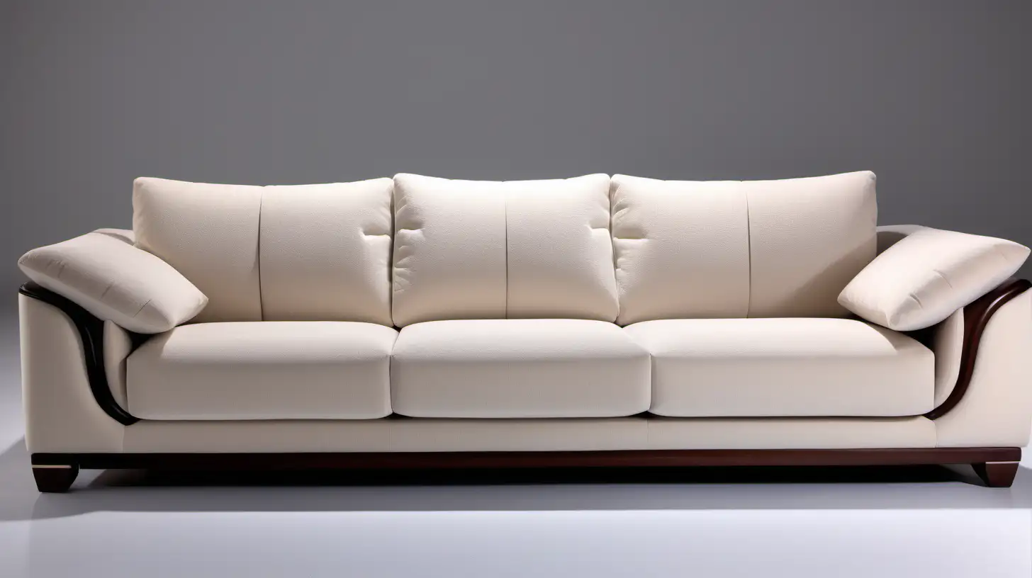 Modern Italian PShaped Sofa with Creative Design and Smooth Transitions