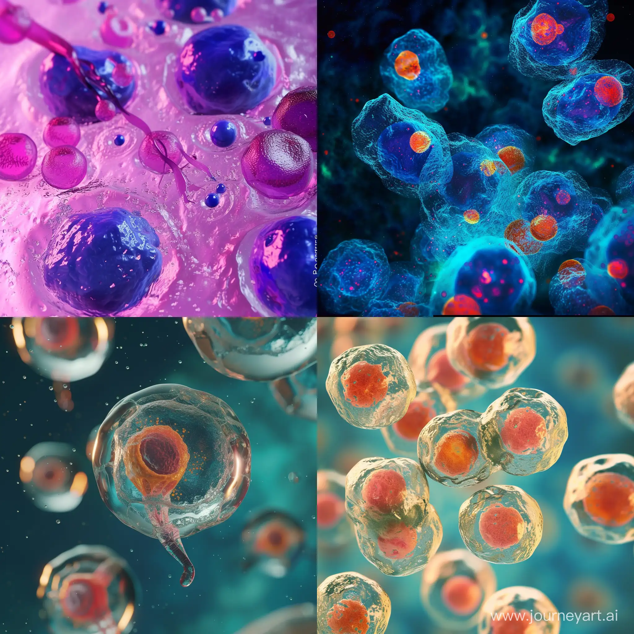 تصویری  که به وسیله آن‌ها می‌توانید به پیشرفت‌های تکنولوژی در حوزه سلول‌های بنیادی اشاره کنید؛ مانند توسعه روش‌های نوین پرداخت به سلول‌های بنیادی یا تولید انواع سلول‌های بنیادی به منظور درمان بیماری‌ها.