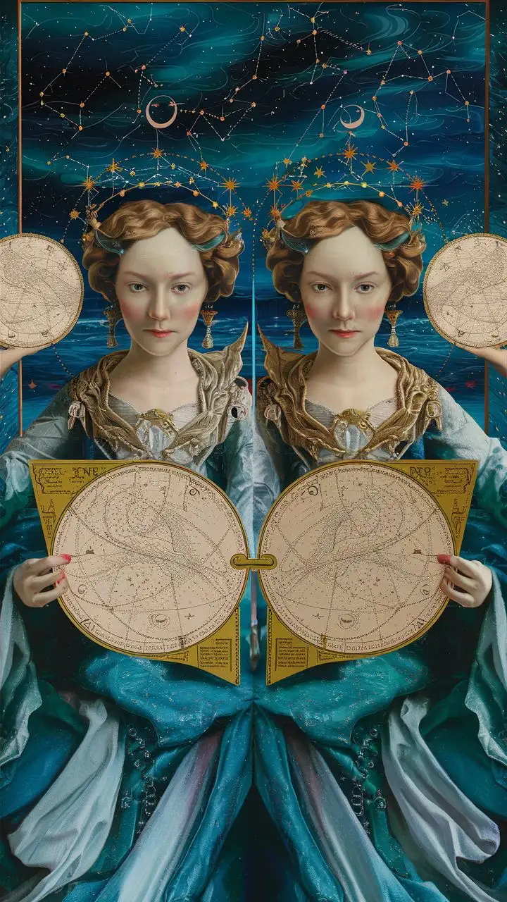 astrology, reneissance, twins