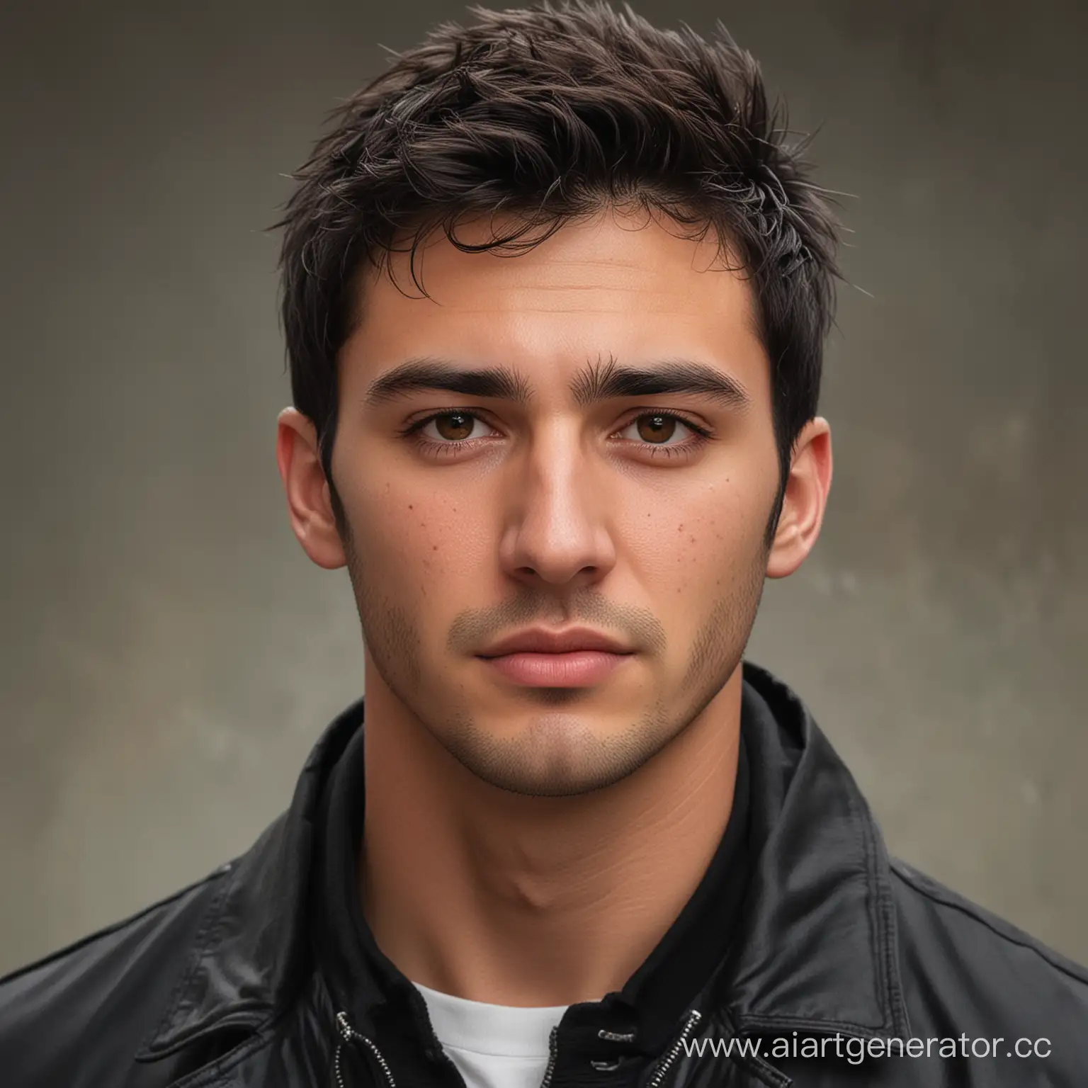 Brooding-Man-in-Black-Jacket-with-Sunken-Cheeks-and-Stubble