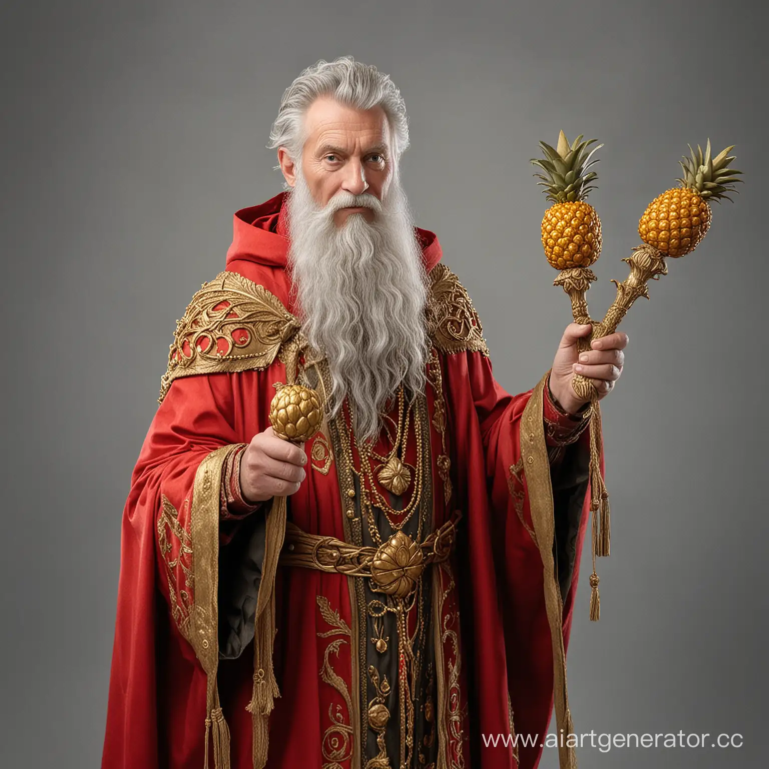 Mystical-Pineapple-Wizard-with-Golden-Accents-and-Gray-Beard