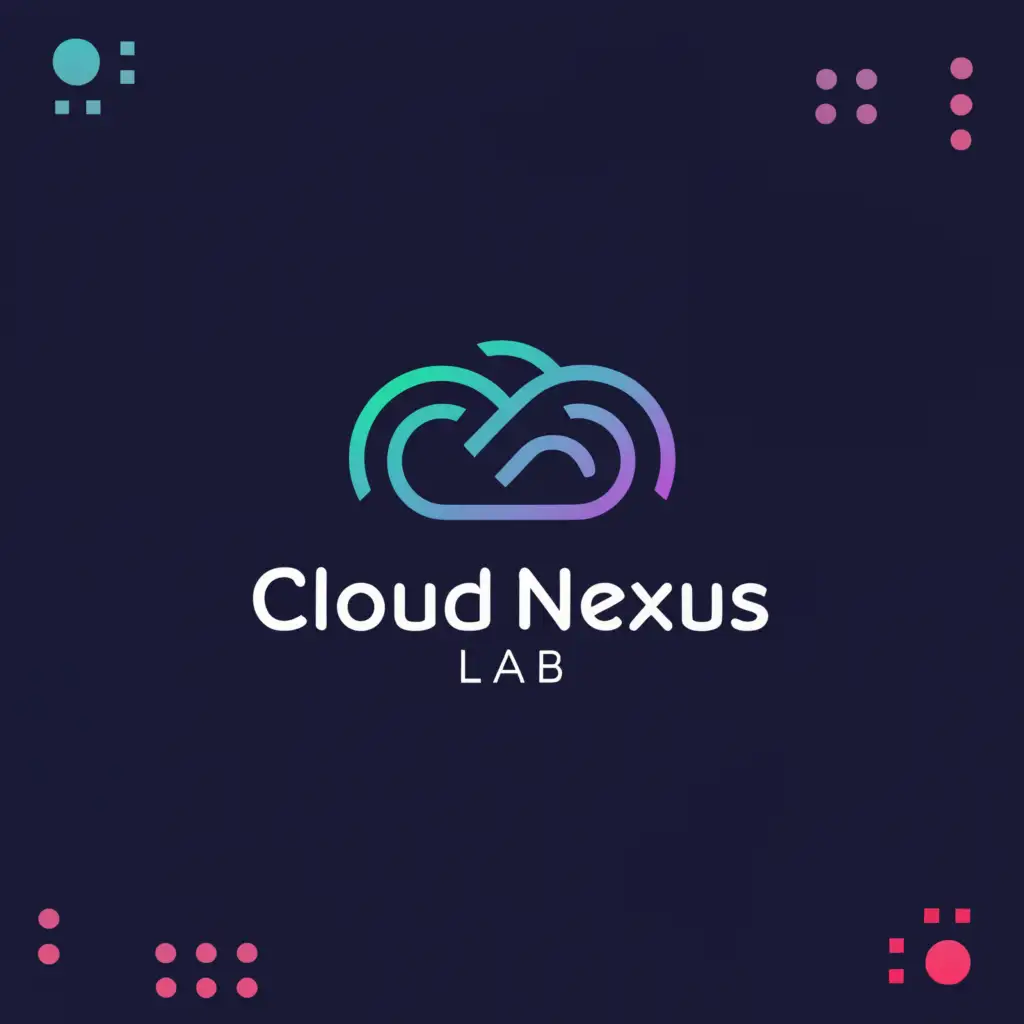 a logo design,with the text "Cloud Nexus Lab", main symbol:Cloud,Minimalistic,be used in Technology industry,clear background