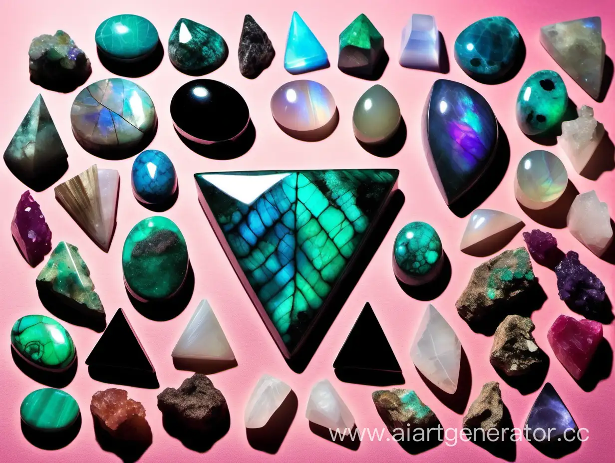 Colorful-Gemstone-Cameos-on-a-Serene-Background