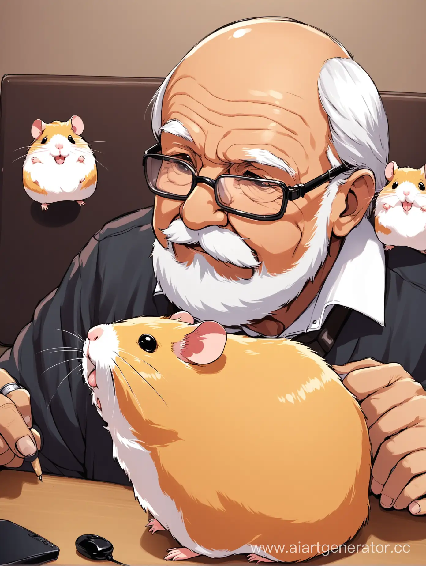 Grandpa-with-Hamsters-in-Webcam-BDSM-Scene