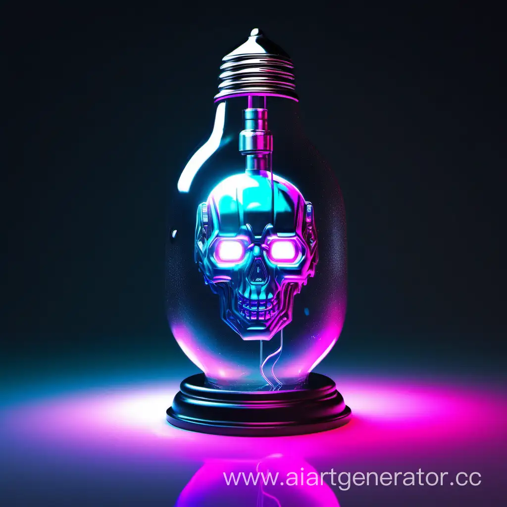 Grenade-Futurism-Cyberpunk-Liquid-Elegance-in-a-Glass-Bulb