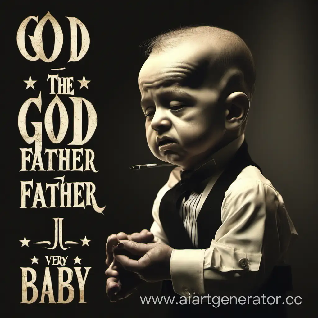 the god father, very old baby