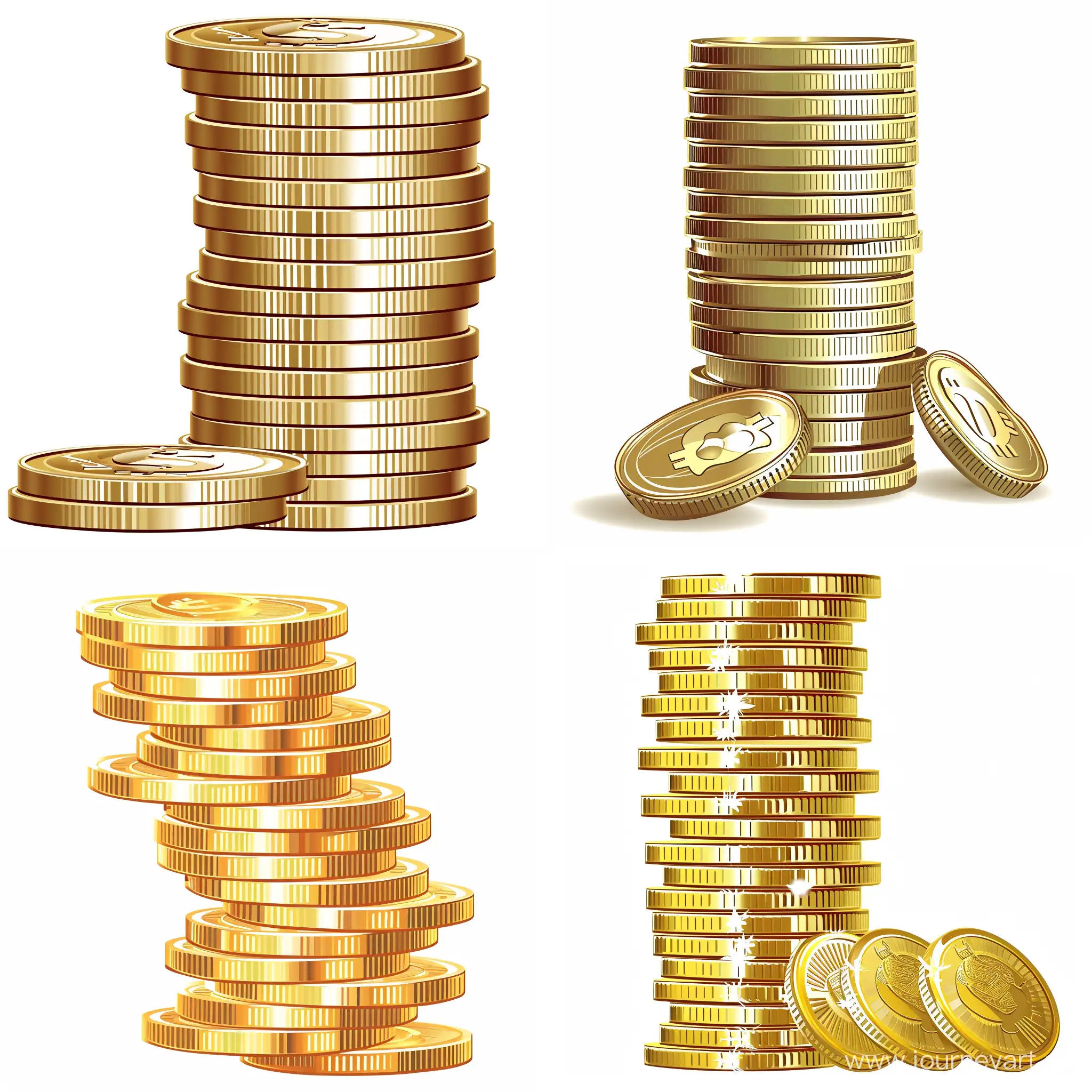Corporate-Finance-Logo-Design-with-Stacked-Coins