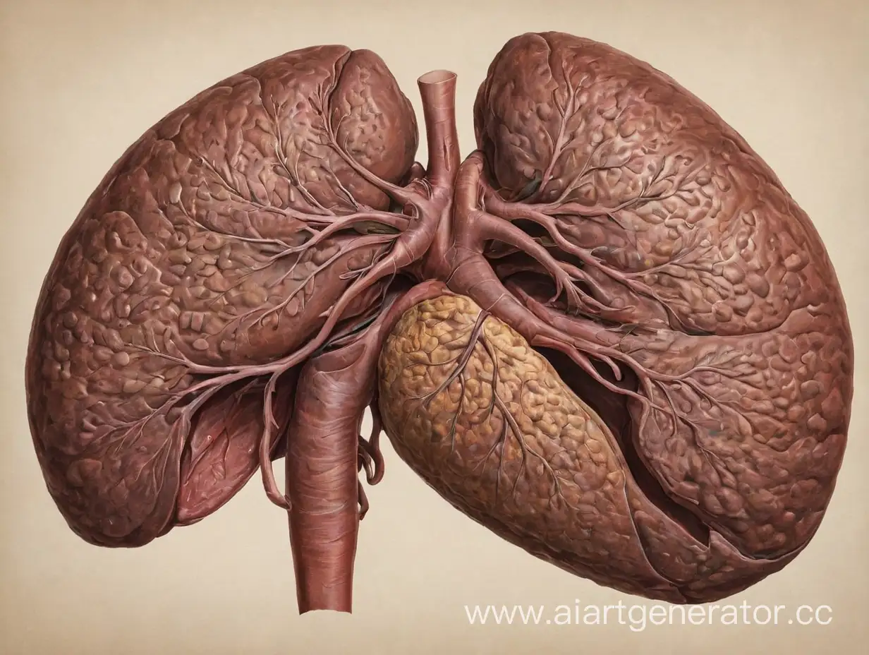 Illustration-of-Human-Liver-Affected-by-Fatty-Hepatosis