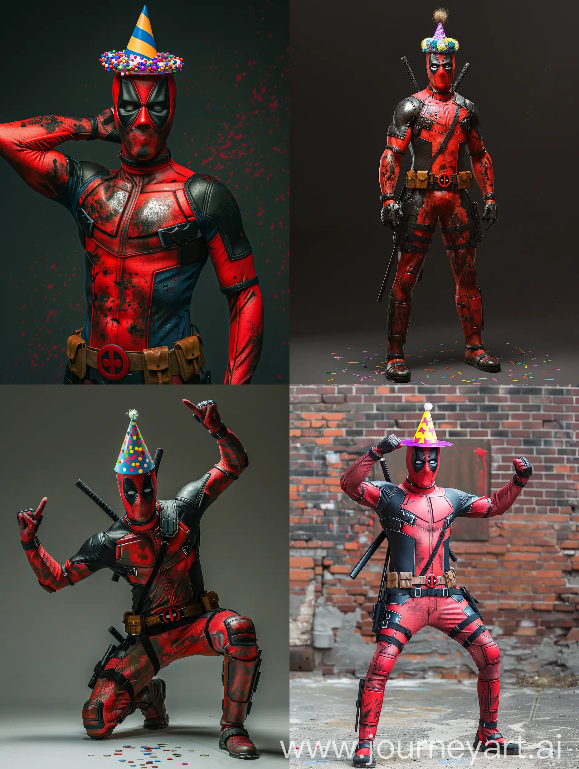 Birthday-Celebration-Deadpool-Strikes-a-Pose-in-Full-Body-Shot