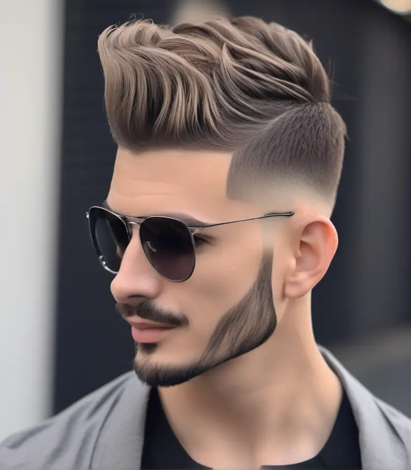 30 Trendy Mohawk Fade Haircuts for Men in 2024