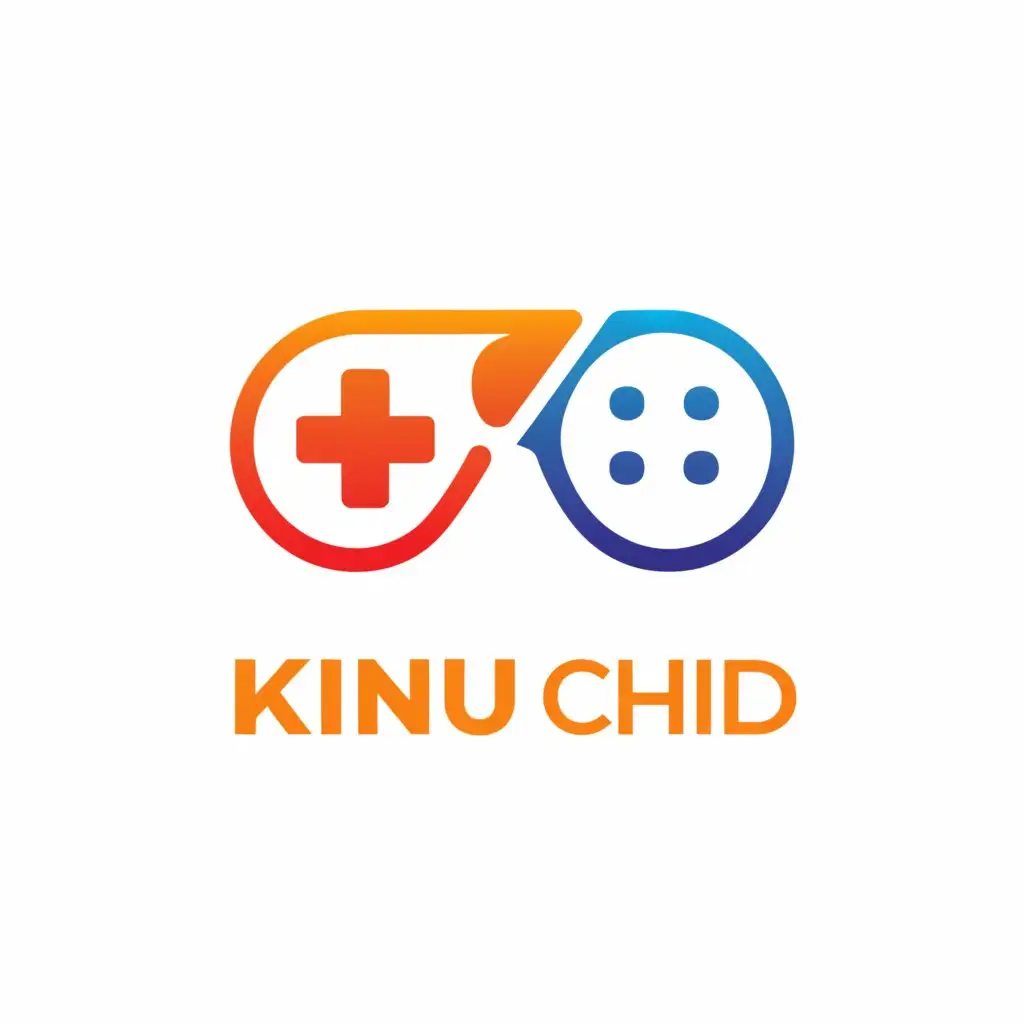 a logo design,with the text "Kinu Chid", main symbol:games,Moderate,be used in Entertainment industry,clear background