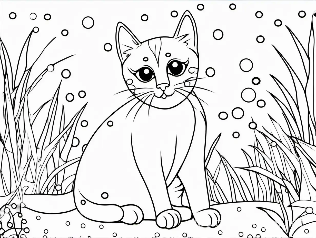Cat-Dot-to-Dot-Coloring-Page-Simple-Black-and-White-Line-Art-for-Kids