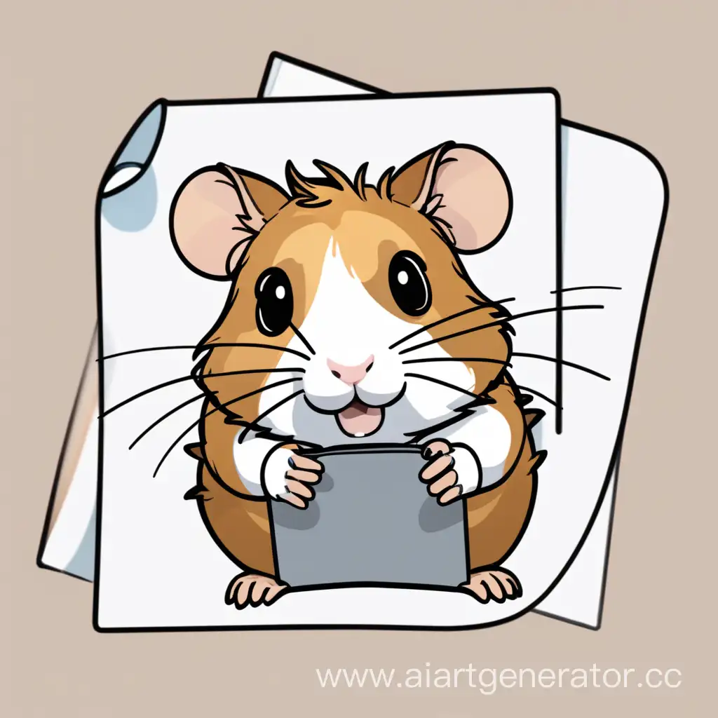 Adorable-Hamster-Notes-Telegram-Bot-with-a-Whimsical-Hamster-Head
