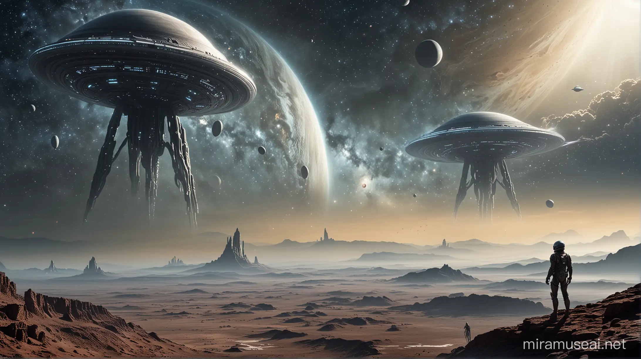 Interstellar Diplomacy Humans and Aliens Share Knowledge