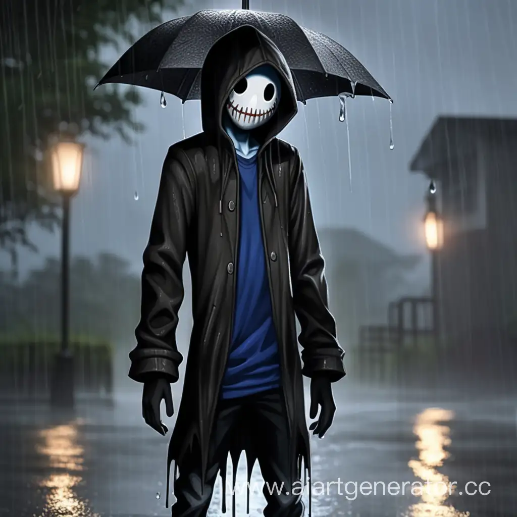Eyeless-Jack-Creepypasta-Character-Standing-in-the-Rain
