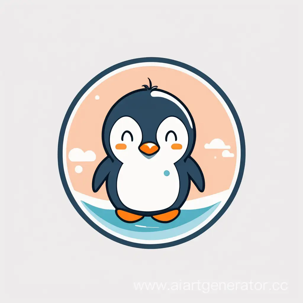 Adorable-Penguin-Logo-Design-for-a-Playful-Brand