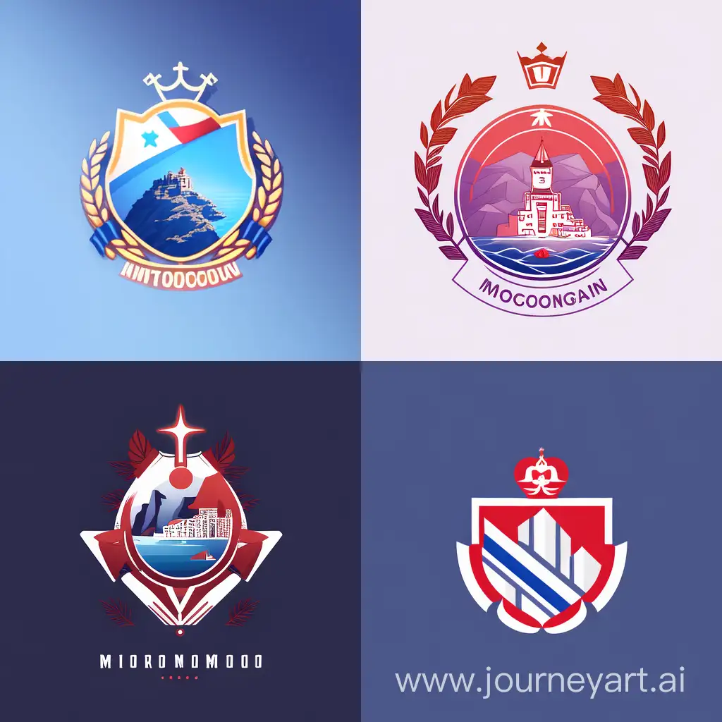 логотип со страной Монако