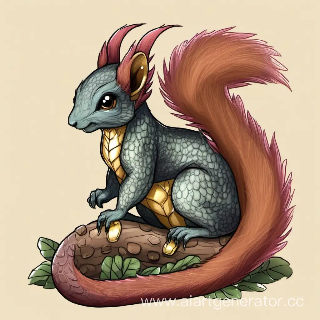 Enchanting-Squirrel-Dragon-in-a-Mystical-Forest