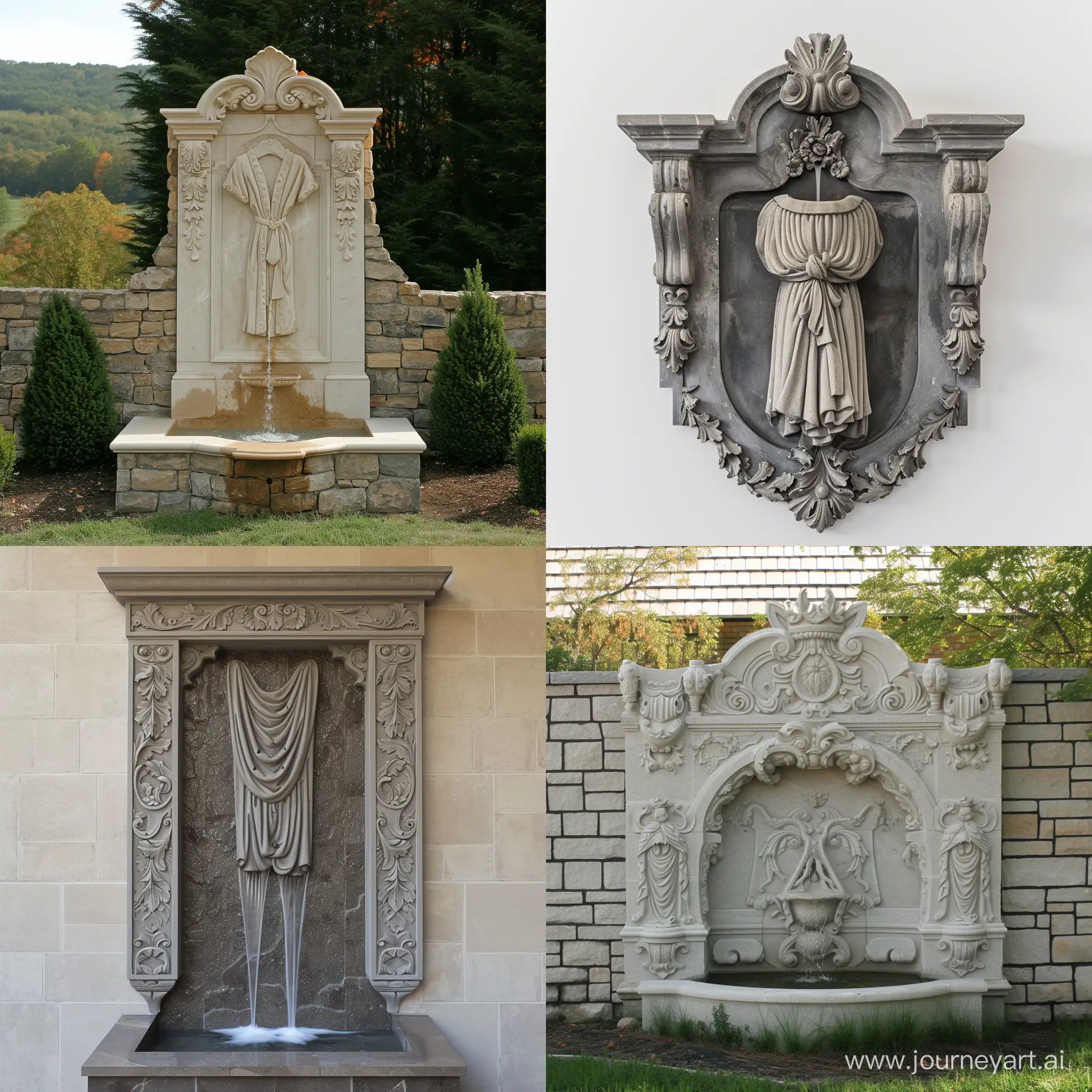 Elegant-Baroque-Wall-Fountain-with-Ornate-Robe-Design