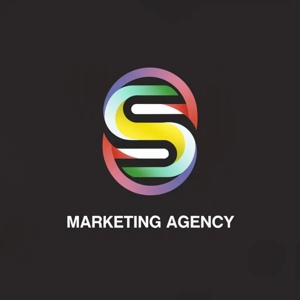 a logo design,with the text "marketing agency", main symbol:SH,Moderate,be used in Internet industry,clear background