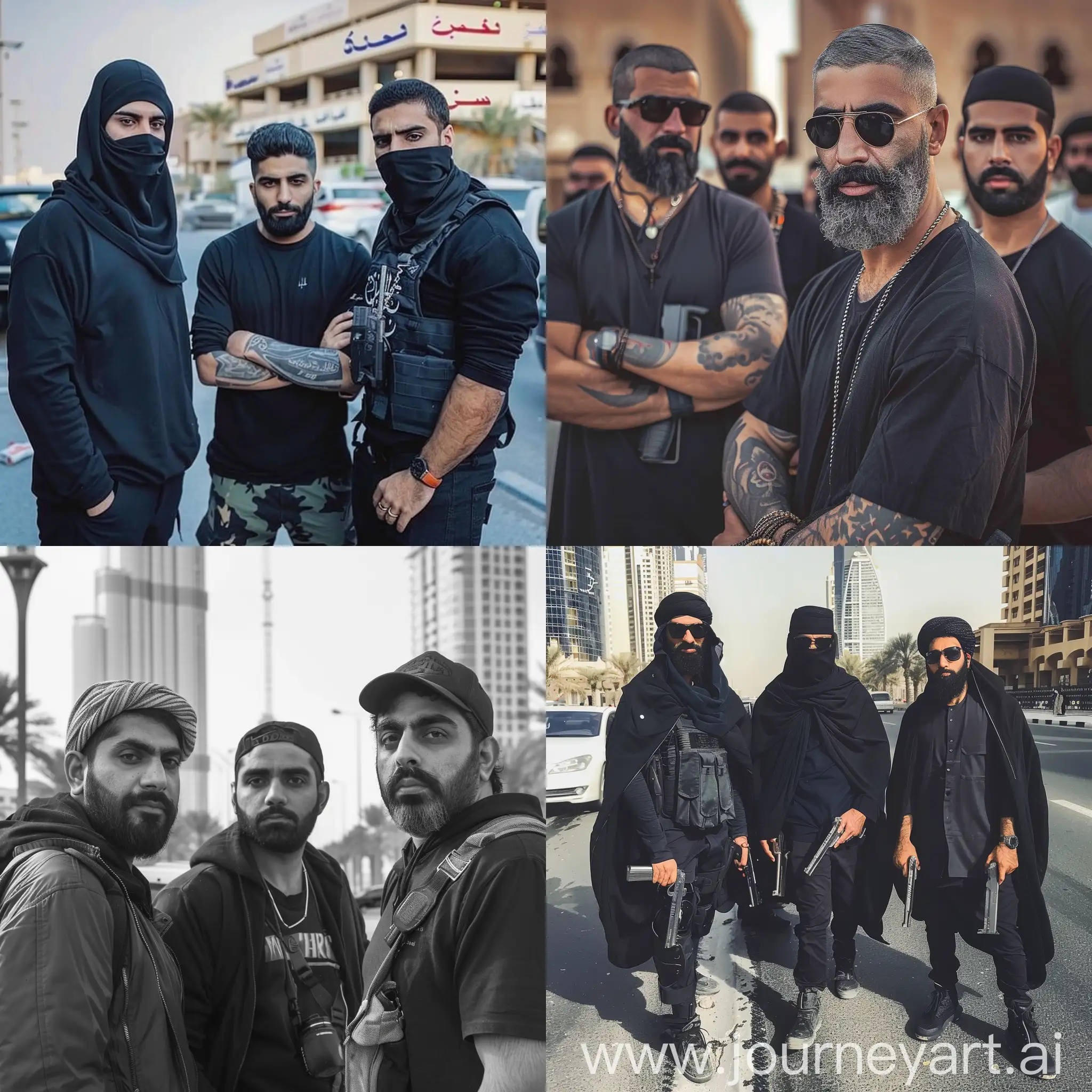 Iranian-Gangsters-Socializing-in-Dubai