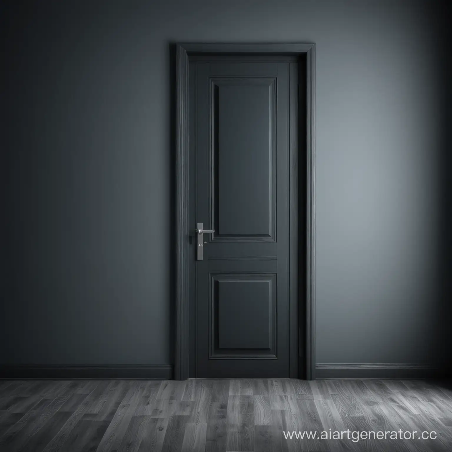 Solitude-Closed-Door-in-an-Empty-Dark-Apartment