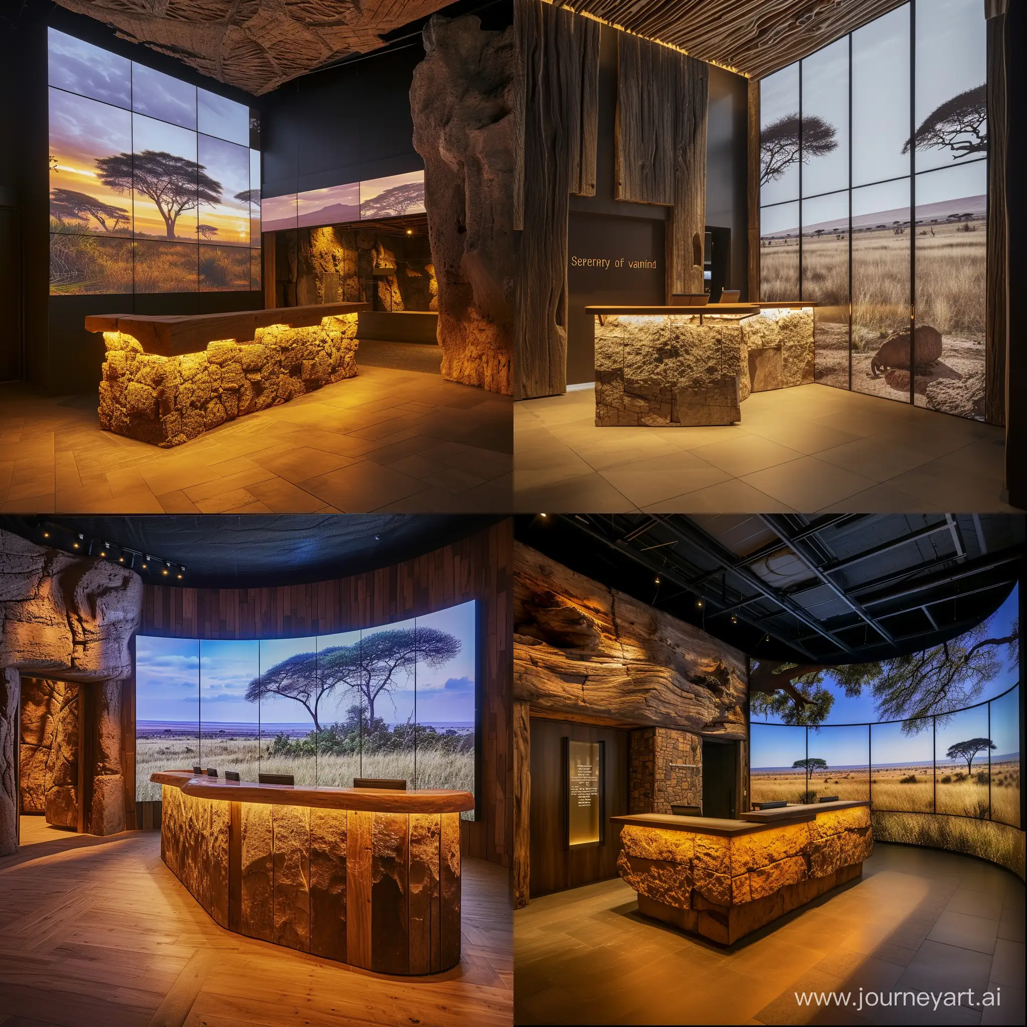 Serenity-of-the-Savannah-Showroom-Entrance-Sustainable-Luxury-Reception-Desk