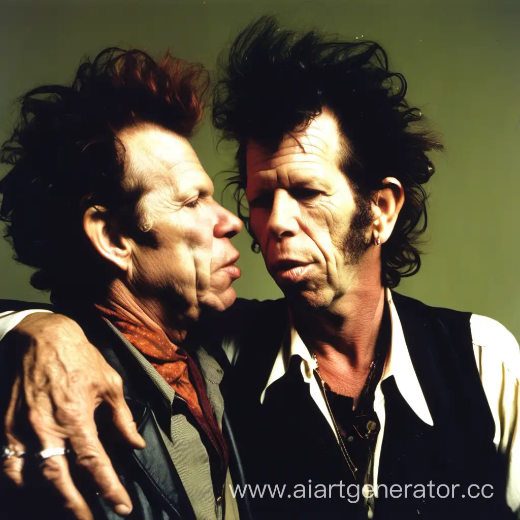 tom waits and keith richards are gays penthouse magazine