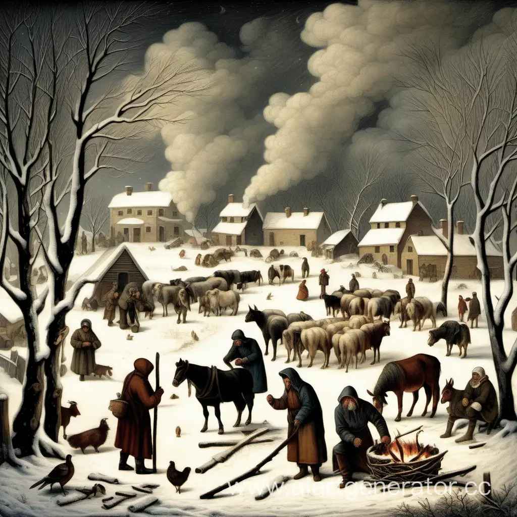 Harsh-Winter-in-an-18th-Century-Rural-Landscape