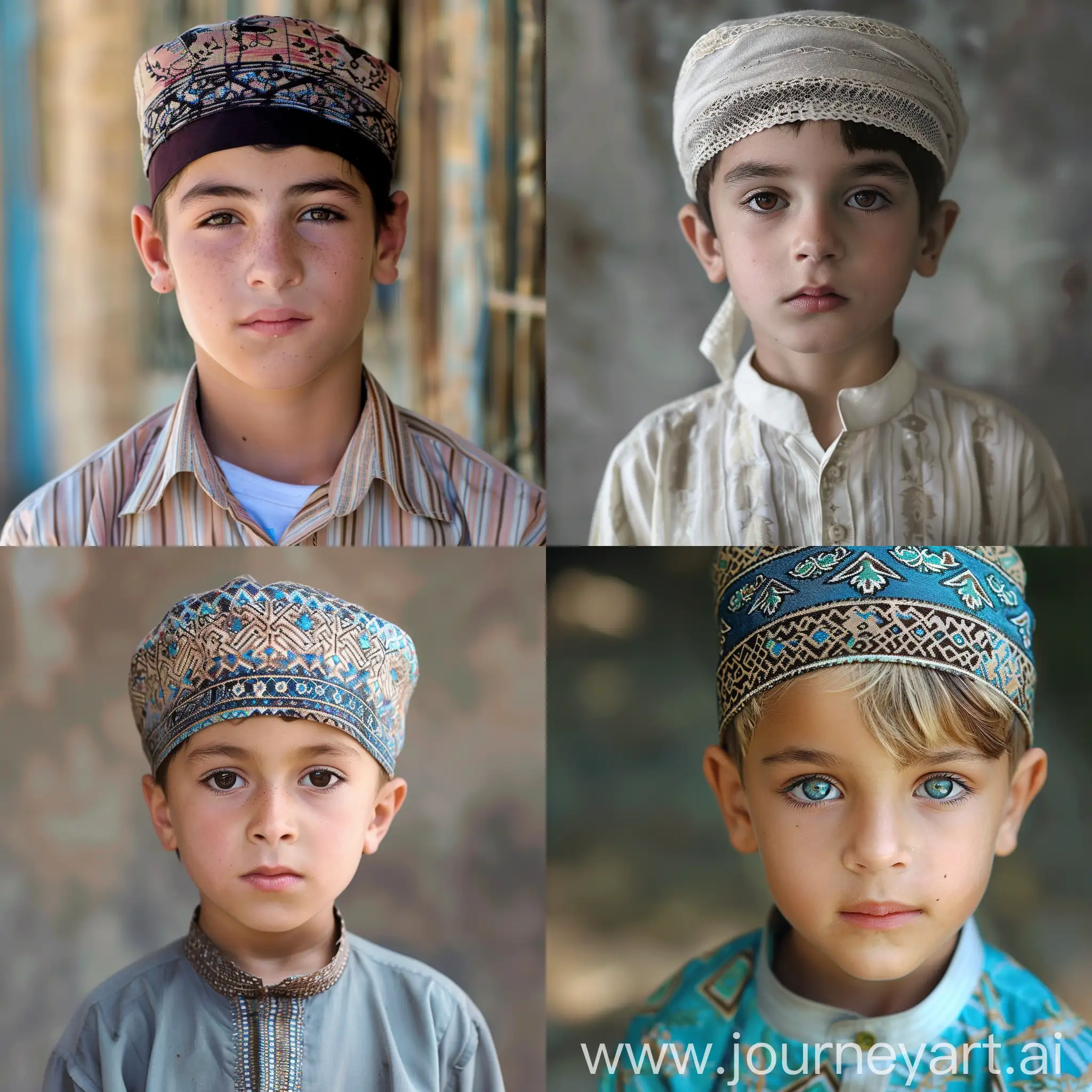 Dagestani-Wahhabi-Boy-in-Traditional-Attire