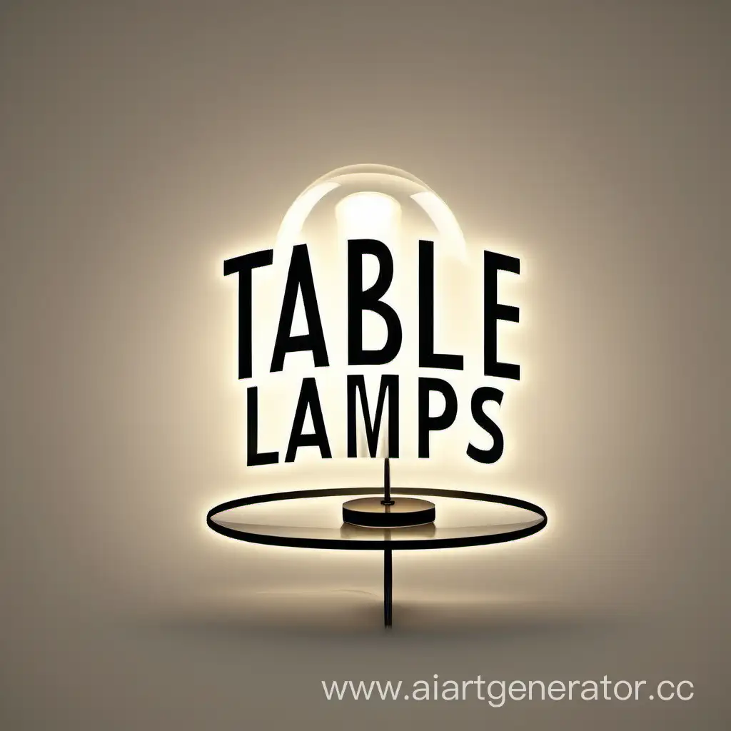логотип настольных ламп