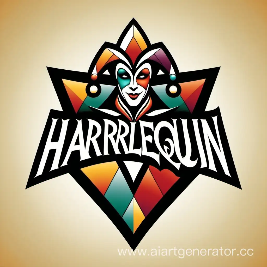 Colorful-Harlequin-Vector-Logo-Design