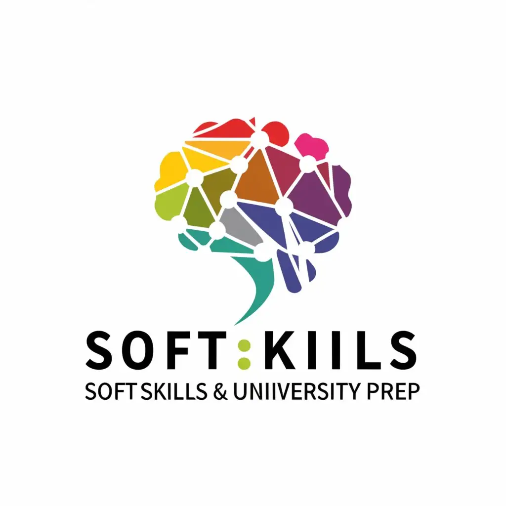 a logo design,with the text "SUP: Soft skills & University Prep", main symbol:Soft Skills,complex,be used in Education industry,clear background