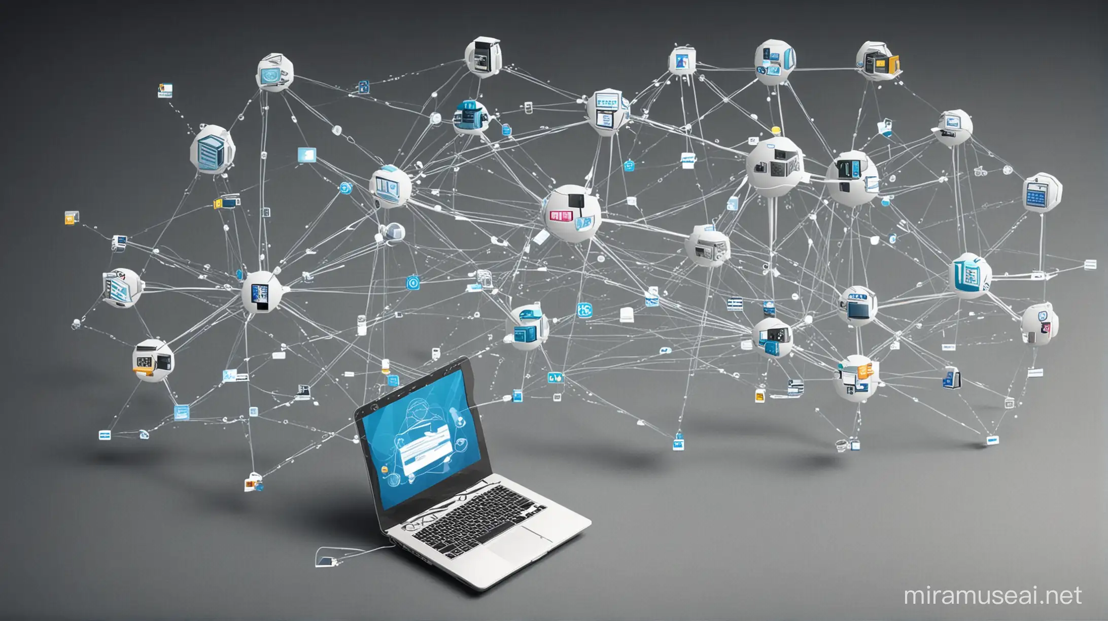 a network of enterprises connected through internet.