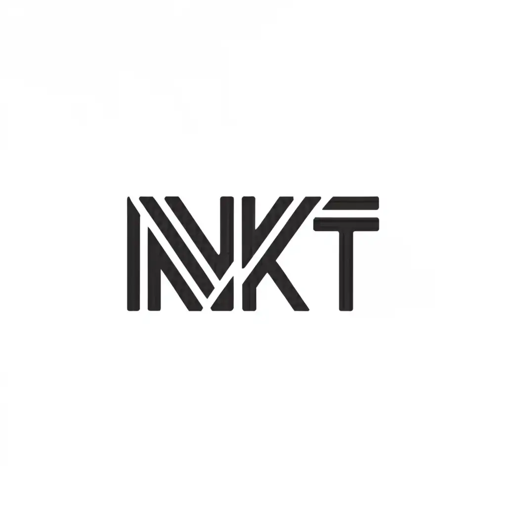 a logo design,with the text "NKT", main symbol:Novosibirsk Cooperative Technical College,complex,clear background