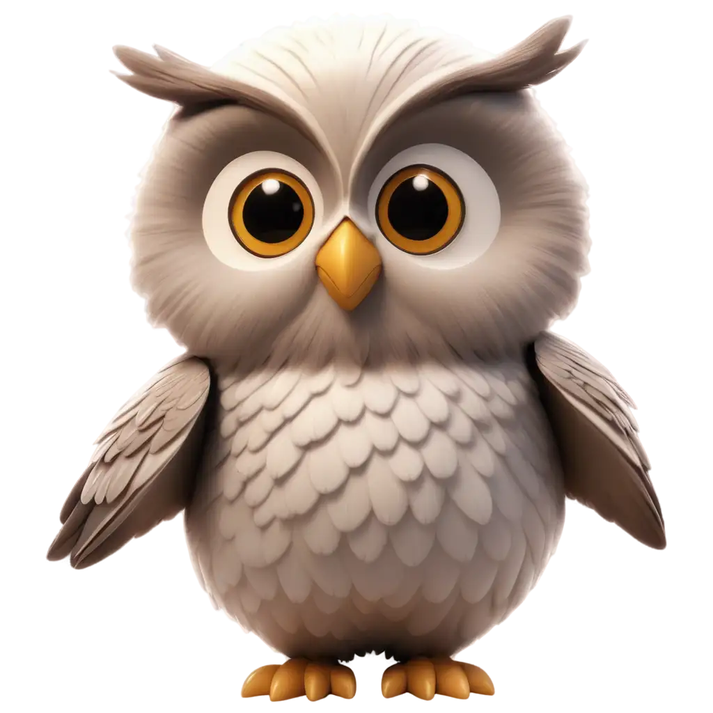 Adorable-3D-Cute-Owl-PNG-Bring-Whimsical-Charm-to-Your-Designs