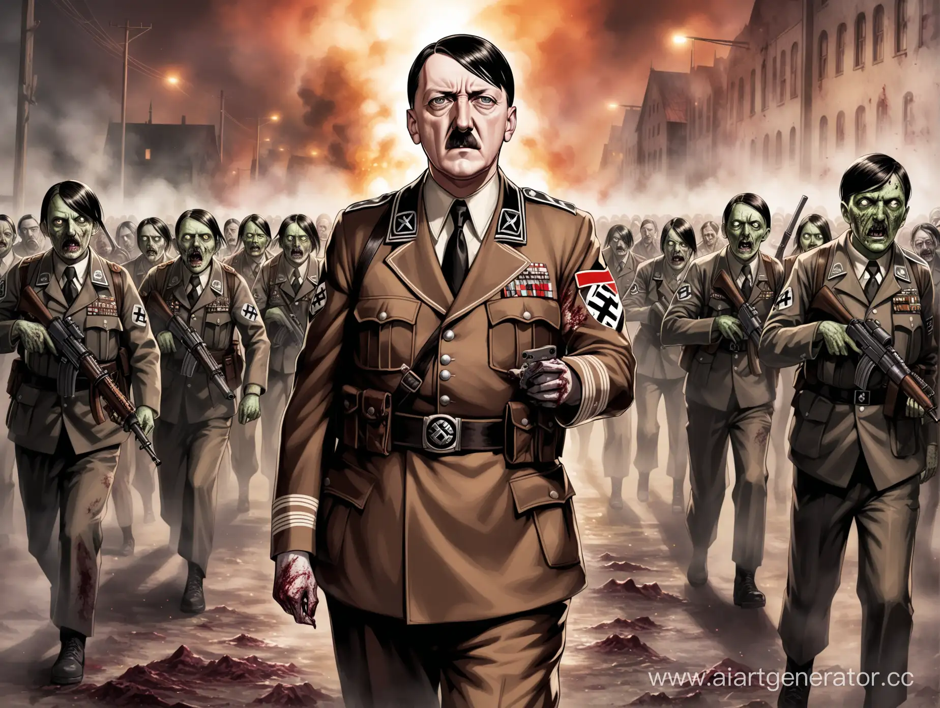 Adolf-Hitler-Confronts-Zombie-Hordes-in-a-PostApocalyptic-World